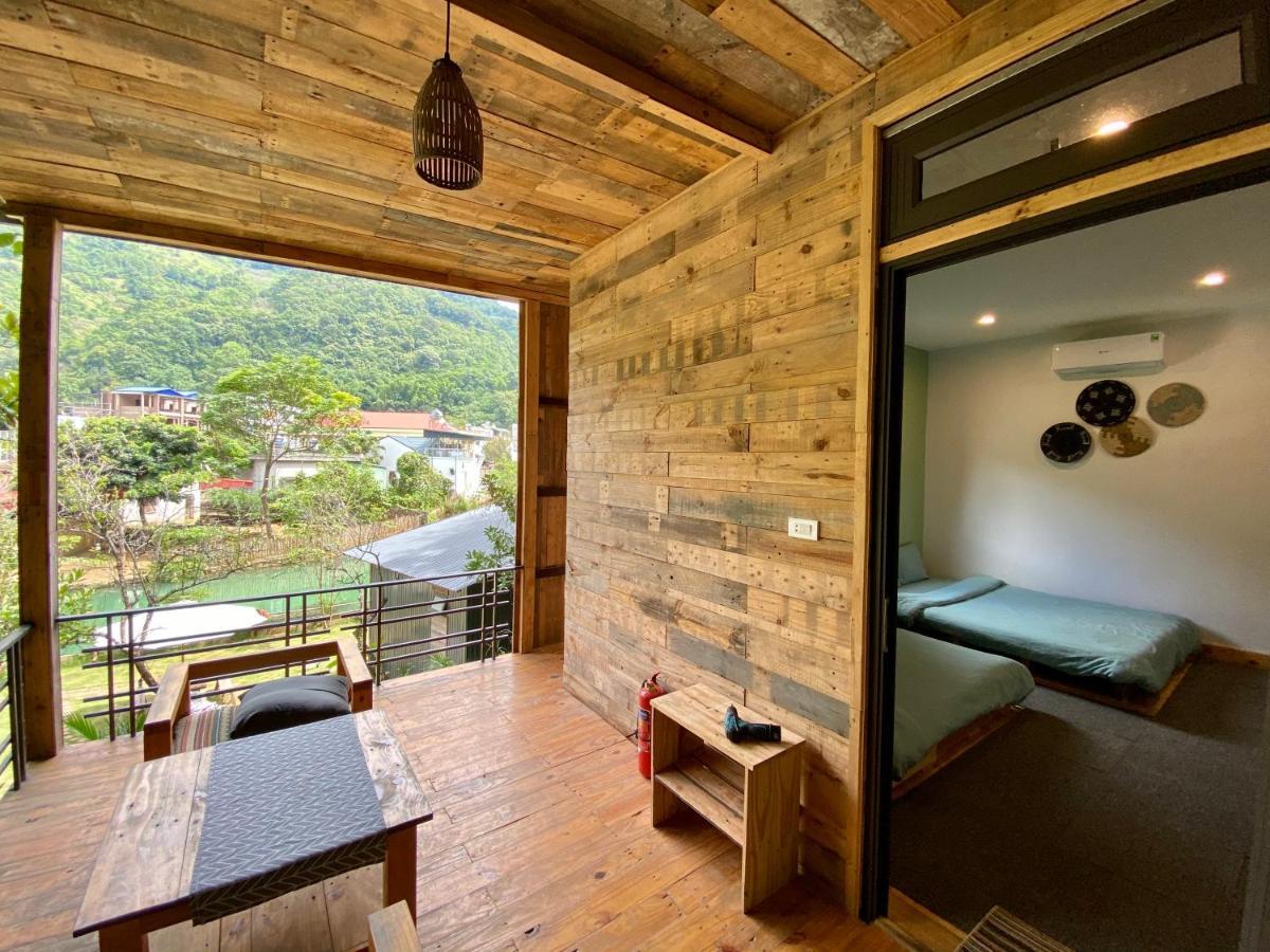 House By Lake Hotell Moc Chau Exteriör bild