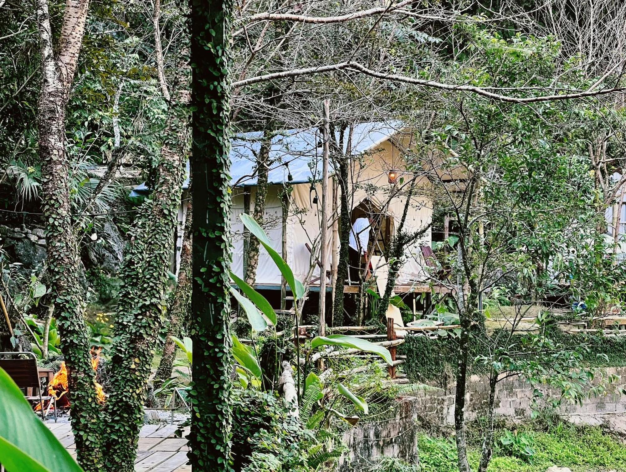 House By Lake Hotell Moc Chau Exteriör bild